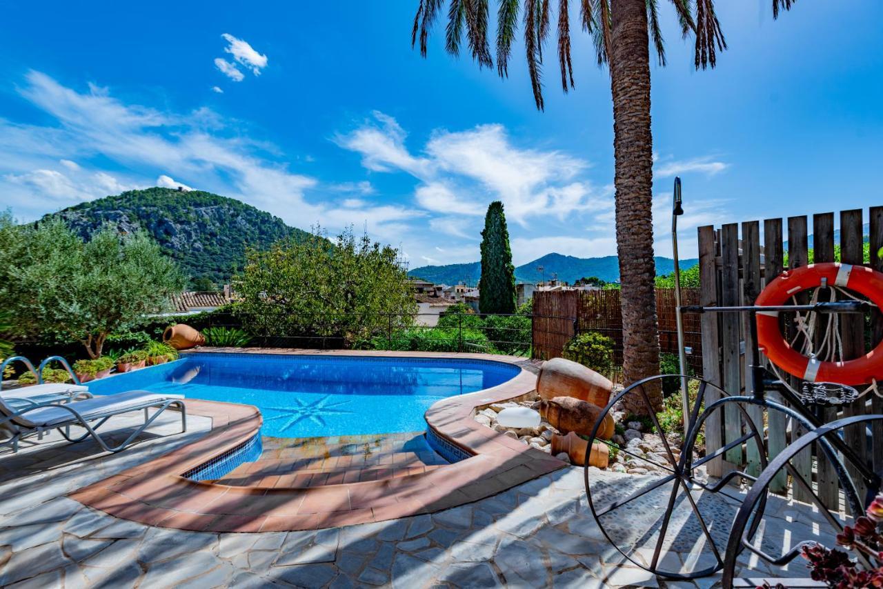 Villa In Center Of Pollensa With Pool And Jacuzzi Экстерьер фото