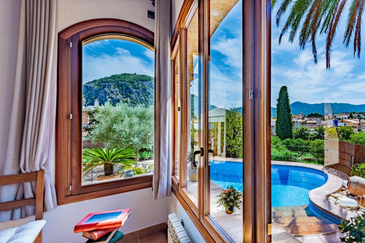 Villa In Center Of Pollensa With Pool And Jacuzzi Экстерьер фото